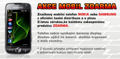 Akce: k PC mobil zdarma