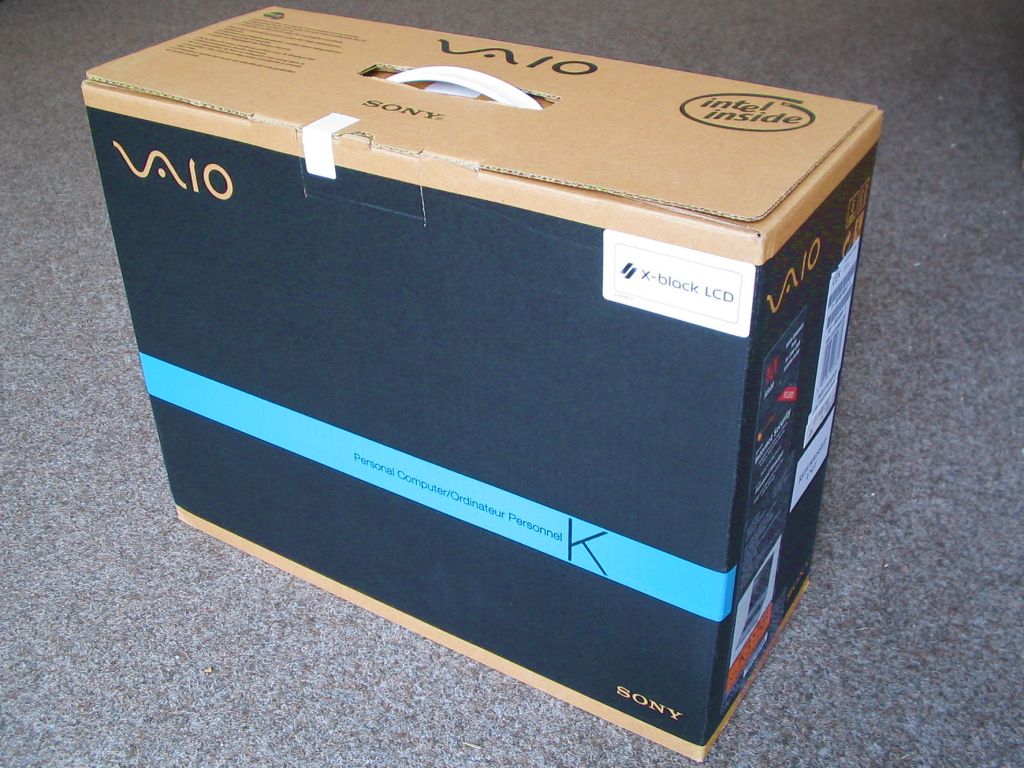 Zabalen� Sony Vaio