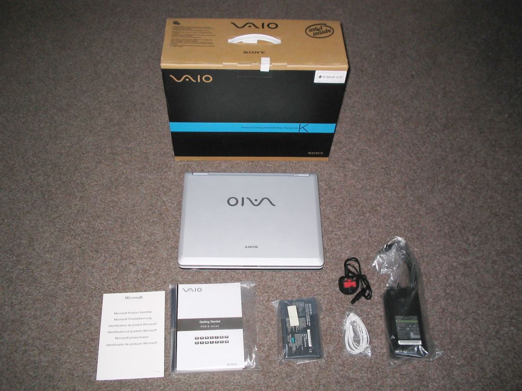 Vybaven� Sony Vaio