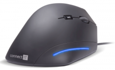 Connect IT FOR HEALTH ergonomická vertikální drátová myš-1149672