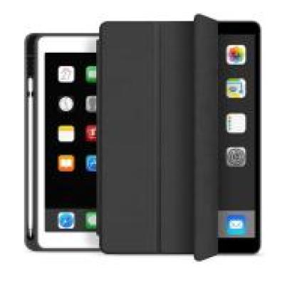 eSTUFF SEATTLE Pencil Case for iPad 9.7 2018/2017 - Black PU leather-1425538