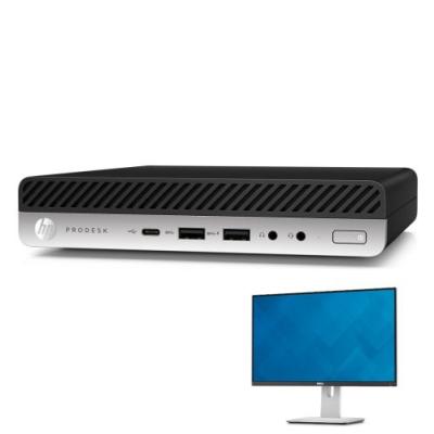 HP ProDesk 600 G4 Mini + Dell U2415-CC949531