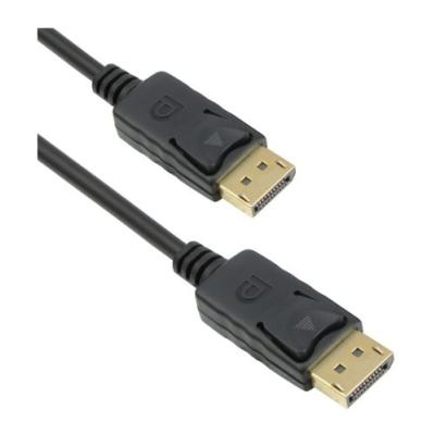 DeTech Kabel DP-DP M/M, 1.8м - černá