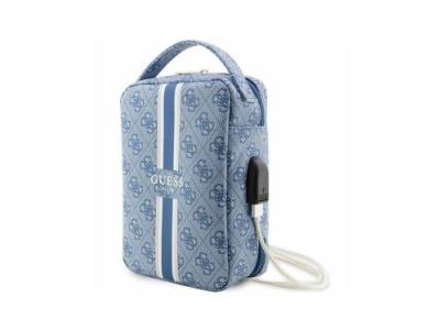 Pouch GUESS 4G Printed Stripes Blue