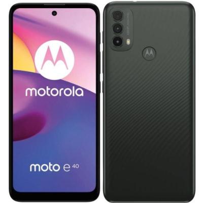Motorola Moto E40 64GB Carbon Gray