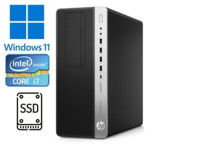 HP EliteDesk 800 G4 TWR - i7-8700K - 32 GB - 512 GB SSD