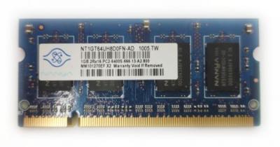 Operační paměť RAM NANYA 1GB 2Rx16 PC2-6400S-666-13-A2.800