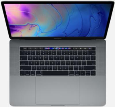 APPLE MacBook Pro 15 Touch bar A1990 Space Grey stav B  Core i7 2.6 GHz 16GB RAM 500GB SSD LCD 154 Retina VGA Radeon Pro 560X WiFi BT WebCAM - repase