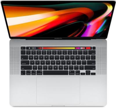 APPLE MacBook Pro 16 Touch Bar (2019) A2141 Silver stav B  Core i7-9750H  26 GHz 16GB RAM 512GB SSD LCD 16 VGA Radeon Pro 5300M (4GB) Wifi BT WebCAM - repase