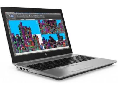 HP Zbook 15 G6 stav B  Core i7  26 GHz 32GB RAM 2TB SSD (NVMe) 156 FHD Wi-Fi BT WebCAM Num. Kláv. Nvidia Quadro RTX3000 6GB Windows 11 Pro - repase