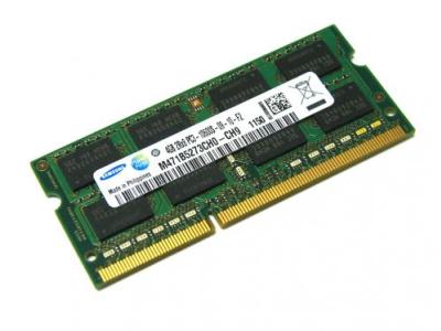 Operační paměť 4GB DDR3 SODIMM Samsung M471B5273DH0-CH9, 10600S, 1333MHz-RAM-N-008