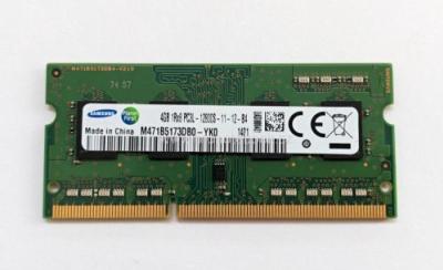 RAM 4GB DDR3 SODIMM Samsung M471B5173DB0-YK0, PC3L-12800S, 1600MHz-RAM-N-025
