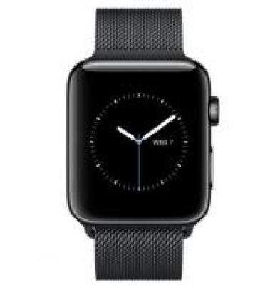 Apple Watch 42mm Series 2 Black Stainless Steel - S/M-1270089