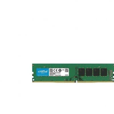 CRUCIAL 8GB UDIMM DDR4 2666MHz PC4-21300 CL19 1.2V Single Ranked x8