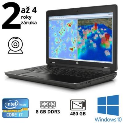 HP ZBook 15 G2 i7-4800MQ, 8GB, NOVÝ 480GB SSD, 15,6