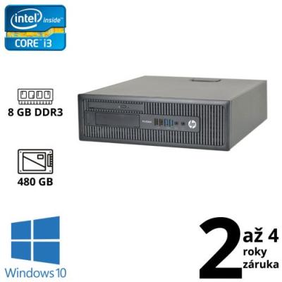 HP ProDesk 600 G1 SFF i3-4130, 8GB, NOVÝ 480GB SSD, W10