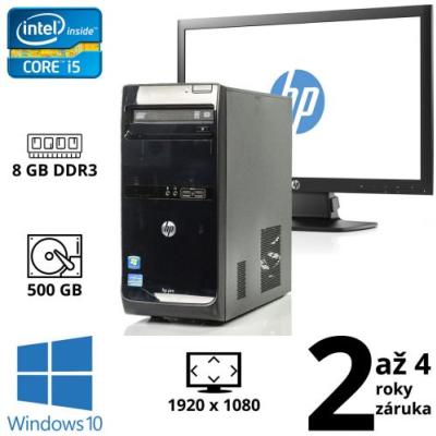 HP Pro 3400 MT i5-2400, 8GB, 500GB, DVD-RW, W10 + 22