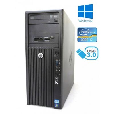 HP Z220 CMT - Intel i7-3770, 16GB RAM, 120GB SSD + 500GB, Quadro 2000D 1GB, Windows 10
