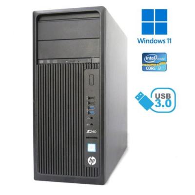 HP Workstation Z240  - Intel i7-6700 - 16 GB -  256 GB SSD - K2200