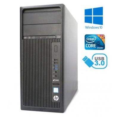 HP Z240 Tower Workstation - i5-6400 - 8 GB RAM - 256 GB SSD