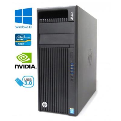 HP Z440 Workstation - Xeon E5-2673 v3 (12-core), 32GB, 512GB SSD + 500GB HDD, Quadro K2200, W10