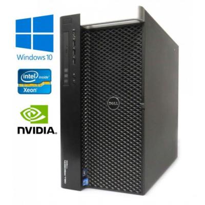 Dell Precision T7600 2xE5-2620/16GB/SSD256GB/Quadro2000/DVD-RW/W10Pro