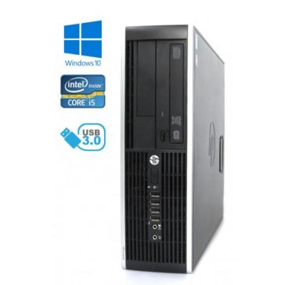 HP Compaq 8200 Elite SFF Core i5-2400 8GB RAM 240 GB SSD DVD-ROM W10