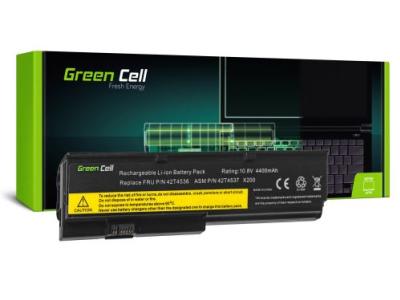 Green Cell Baterie Lenovo IBM Thinkpad X200 7454T X200 7455 10,8V / 4400mAh (LE16)