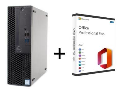 Dell Optiplex 3070 Win11 + MS Office 2021 Pro Plus
