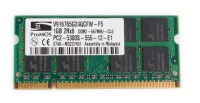 Operační paměť RAM ProMos 1GB 2Rx8 PS2-5300S-555-11-E1