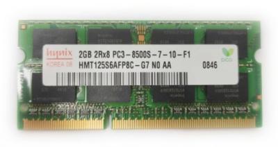 Operační paměť hynix RAM 2GB 2Rx8 PC3-8500S-7-10-F1
