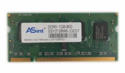 Operační paměť RAM ASint DDR2 1 GB