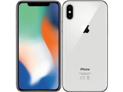 iPhone X 64 GB Silver - repase A+