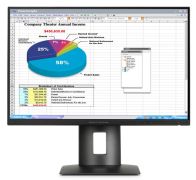 HP Z24n - 24" IPS FullHD+ (prasklina na plastu)