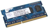 RAM 2GB DDR3 SODIMM Nanya NT2GC64B88B0NS-CG, PC3-10600S, 1333MHz