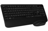 CONNECT IT Combo bezdrátová černá klávesnice + myš, CZ + SK layout