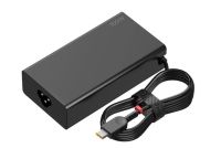 DeTech Kompatibilní adaptér pro Lenovo (+ EU kabel), 100W – USB-C