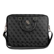 Guess PU 4G Metal Logo Computer Bag 15/16" Grey