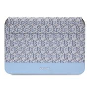 Guess PU G Cube Computer Sleeve 13/14" modrý