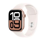 Apple Watch Series 10 GPS 42mm Alu Sport Band S/M Rose Gold/Light Blush