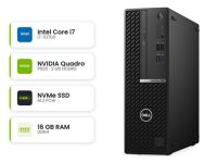 Dell Optiplex 7080 SFF - i7-10700 - 16 GB - 256 GB SSD - P620
