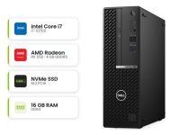 Dell Optiplex 7080 SFF - i7-10700 - 16 GB - 256 GB SSD - RX 550