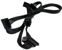 Náhradní SATA napájecí kabel pro zdroje Fractal Ion+ 2 (4× SATA)