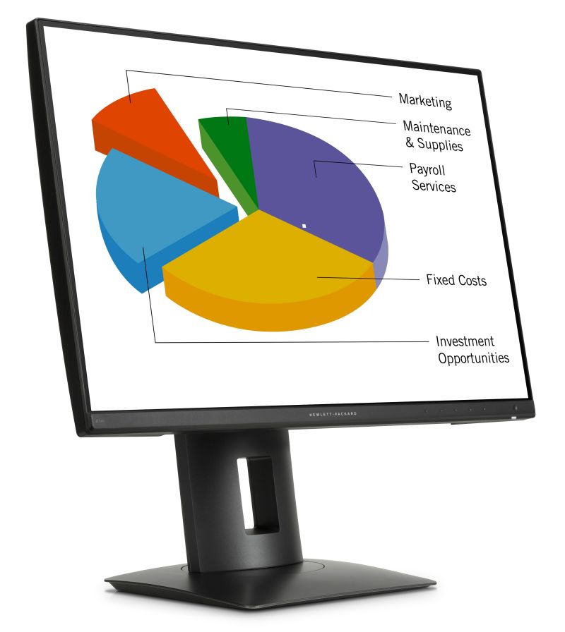 HP Z24n - 24" IPS FullHD+ (prasklina na plastu) - obrázek 2