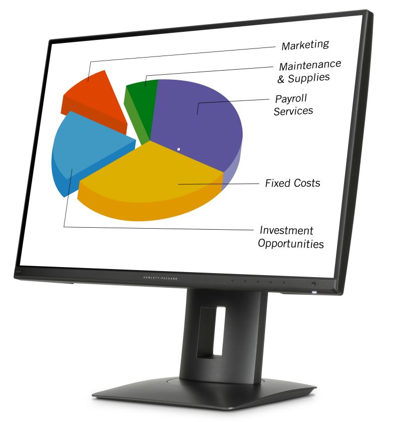 HP Z24n - 24" IPS FullHD+ (prasklina na plastu) - obrázek 3