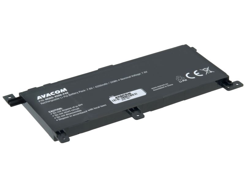 Asus X556 F556 Li-Pol 7,6V 4200mAh