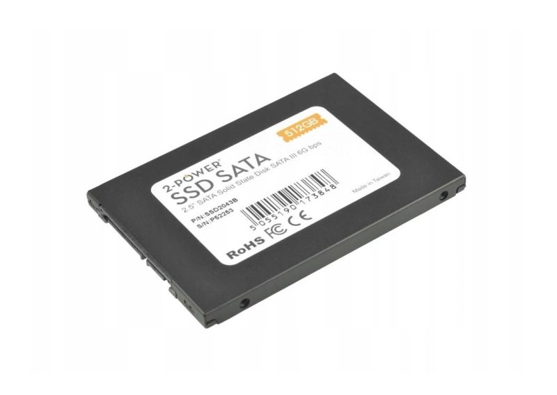 2-Power 512GB SSD 2.5 SATA 6Gbps 7mm