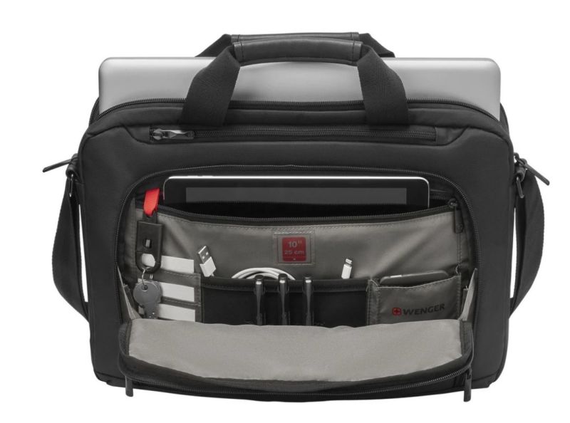 WENGER Source brašna na notebook 16" – černá - obrázek 5