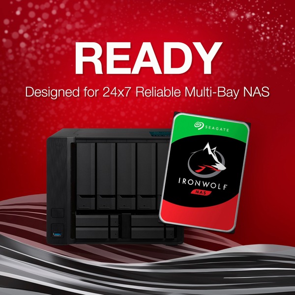 Seagate IronWolf NAS 2 x 4 TB Bundle , pevný disk - obrázek 2