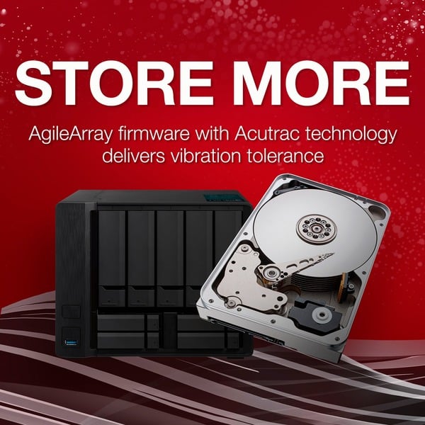 Seagate IronWolf NAS 2 x 4 TB Bundle , pevný disk - obrázek 3